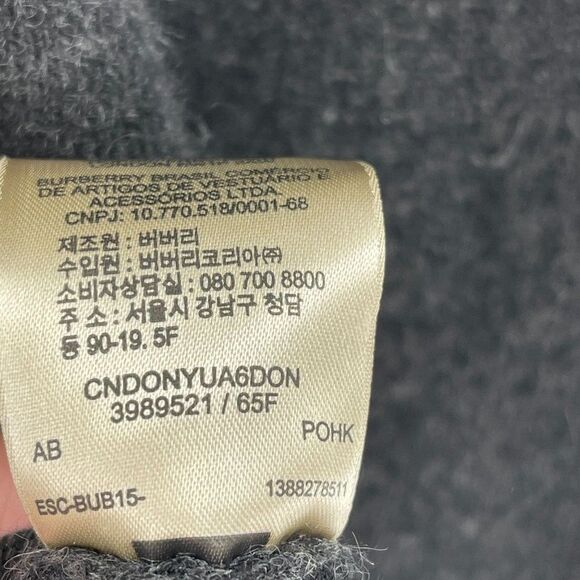 Burberry Brit 100% Cashmere V-Neck Long Sleeve Sweater Medium - Picture 8 of 9
